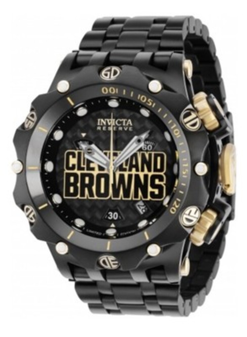 Invicta 51mm NFL Cleveland Browns Men Model 36162 - Men's Watch Quartz